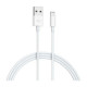 Кабель ZMI MFi (AL813C) USB Lightning (1m), белый