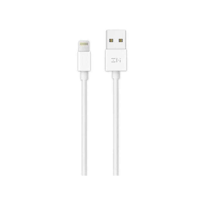Кабель Xiaomi ZMI MFi AL813C USB Lightning (1m), белый