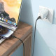 Кабель Borofone BX113 Lenny Type-C - Lightning 27 Вт (2 метра), силикон, чёрный