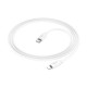 Кабель HOCO X87 Magic Silicone Type-C - Lightning 20W (1m), белый