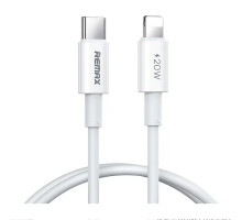 Кабель Remax Type-C - Lightning Fast Charge 20W (1 метр), белый