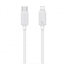 Кабель USAMS KY Series PD30 Вт USB Type-C - Lightning (1 метр), белый