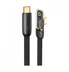 Кабель USAMS US-SJ583 USB Type-C - Lightning 20W (120сm), чёрный
