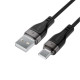 Кабель Acefast C11-04 USB Type-C (1.2 метра), плетёный, чёрный