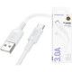 Кабель Borofone BX111 Feliz USB Type-C (1m), белый