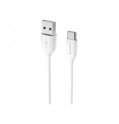 Кабель Borofone BX19 Benefit USB Type-C (1m), белый