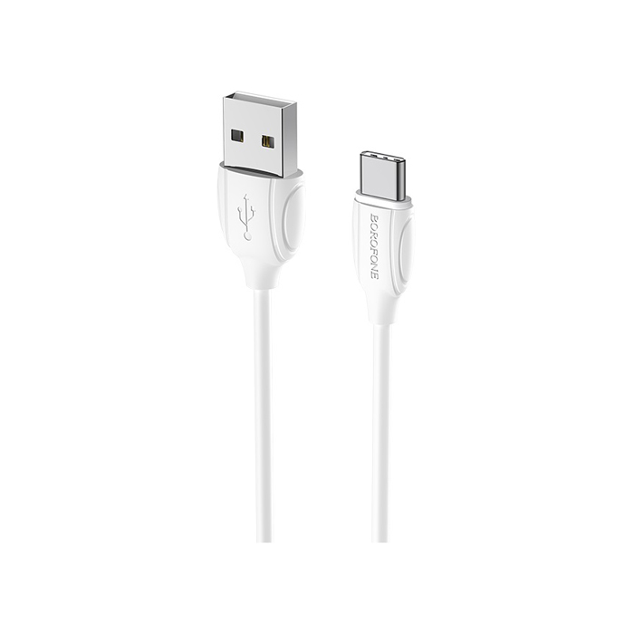 Кабель Borofone BX19 Benefit USB Type-C (1m), белый