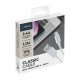 Кабель Deppa Classic Cable USB Type-C 2.4A (1m), белый