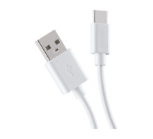 Кабель Deppa Classic Cable USB Type-C 2.4A (1m), белый