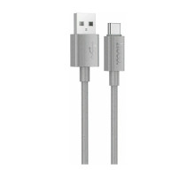 Кабель HOCO X107 Favor USB Type-C (1 метр), серый