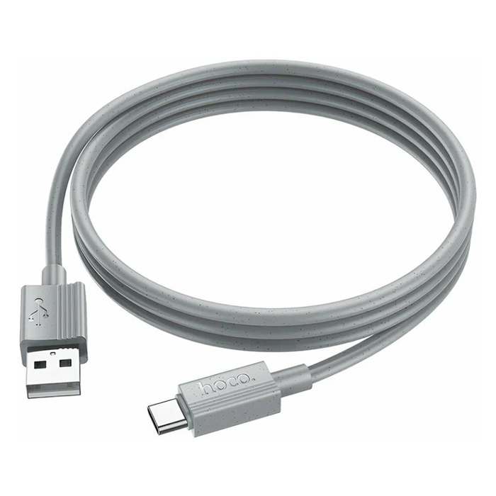 Кабель HOCO X107 Favor USB Type-C (1 метр), серый