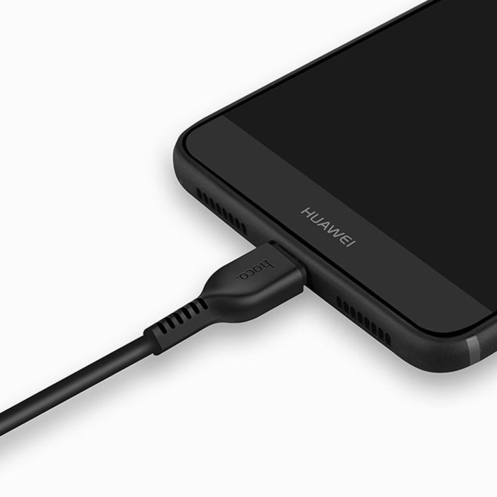 Кабель HOCO X20 Flash USB Type-C (2m), чёрный