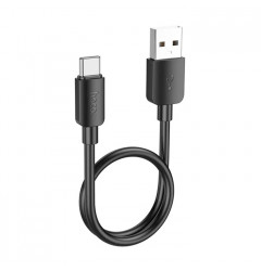 Кабель HOCO X96 Hyper USB Type-C 100W (0.25 метра), чёрный