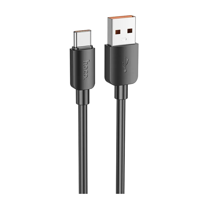 Кабель HOCO X96 Hyper USB Type-C 100W (0.25 метра), чёрный