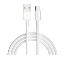 Кабель Mocoll Alfa Series AC2W USB Type-C (1.5 метра), белый