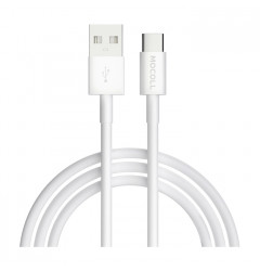 Кабель Mocoll Alfa Series AC2W USB Type-C (1.5 метра), белый