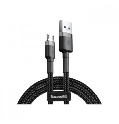 Кабель Baseus Cafule Cable USB micro-USB (1m), чёрный с серым