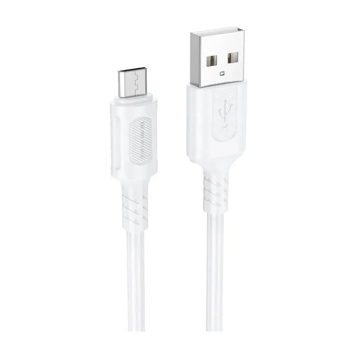 Кабель Borofone BX111 Feliz USB micro-USB (1m), белый