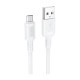 Кабель Borofone BX111 Feliz USB micro-USB (1m), белый