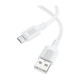 Кабель Borofone BX111 Feliz USB micro-USB (1m), белый