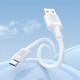 Кабель Borofone BX111 Feliz USB micro-USB (1m), белый