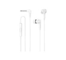 Наушники проводные HOCO M102 Ingenious 3.5mm Jack (1.2m), белые