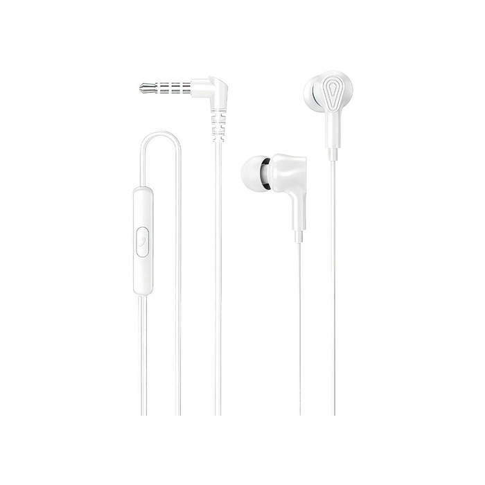 Наушники проводные HOCO M102 Ingenious 3.5mm Jack (1.2m), белые