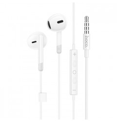 Наушники проводные HOCO M109 Pure 3.5mm Jack (1.2m), белые