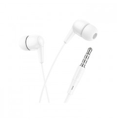Наушники проводные HOCO M97 Enjoy 3.5mm Jack (1.2m), белые
