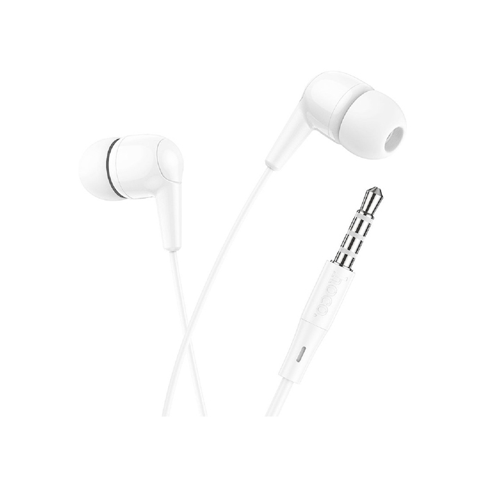 Наушники проводные HOCO M97 Enjoy 3.5mm Jack (1.2m), белые