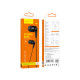 Наушники проводные HOCO M97 Enjoy 3.5mm Jack (1.2m), чёрные