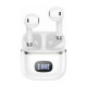 Беспроводные наушники HOCO EQ1 TWS Bluetooth 5.3, белые