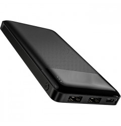 Внешний аккумулятор HOCO J72 10000 mAh, 2xUSB, 2A, чёрный