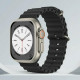Ремешок HOCO iWatch WA12 Apple Watch 42/44/45/49mm силиконовый, чёрный
