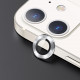 Защитное стекло камеры USAMS US-BH713 для iPhone 12 mini (2 шт.), серебряное