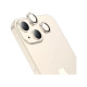 Защитное стекло для камеры HOCO Eagle Eye metal lens для iPhone 13/13 mini, золотое