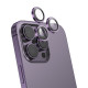 Защитное стекло для камеры Keephone Camera Lens iPhone 14 Pro - 14 Pro Max, фиолетовое