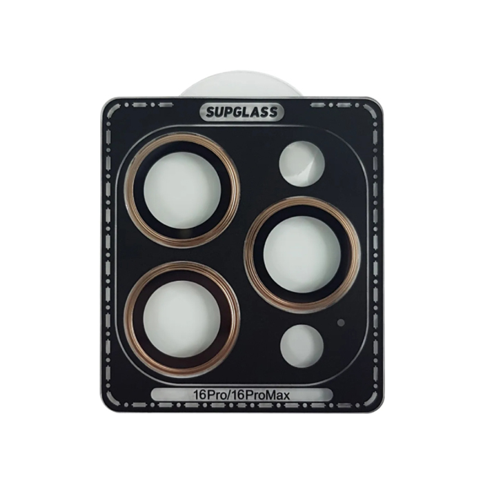 Защитное стекло на камеру Supglass Camera Lens iPhone 16 Pro/16 Pro max, розовое золото