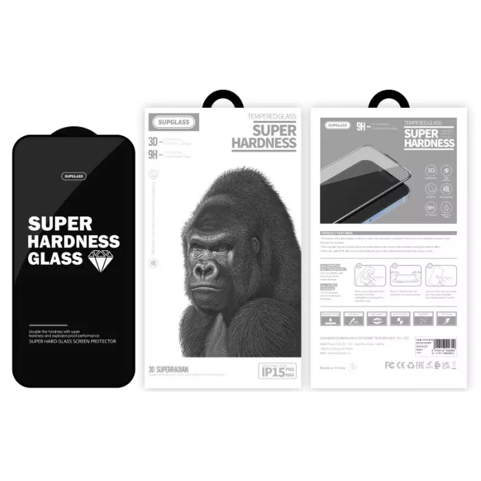 Защитное стекло SupGlass Hardness для iPhone 11 Pro Max/XS Max, глянец