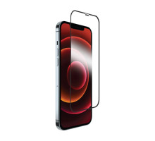 Защитное стекло SwitchEasy Glass Defender для iPhone 12 Pro Max силиконовая рамка