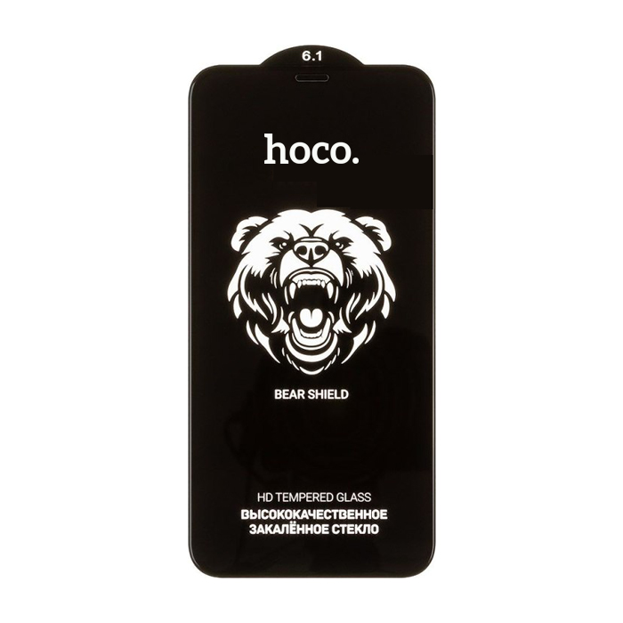 Защитное стекло HOCO A777 Bear Shield для iPhone 12/12 Pro, глянец