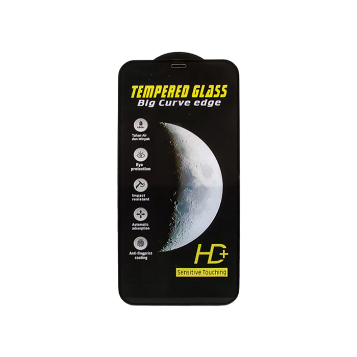 Защитное стекло Moon Big Curve Edge 2.5D для iPhone 12/12 Pro