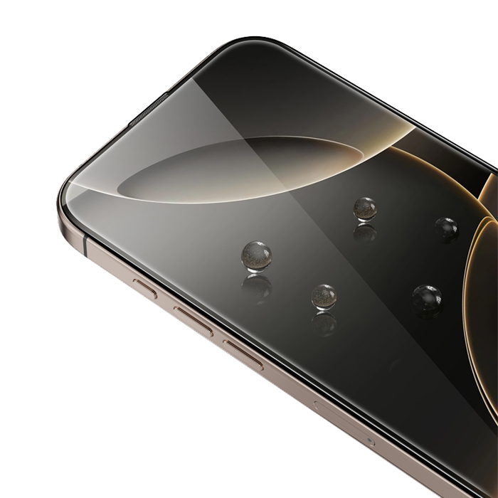 Защитное стекло Keephone Ultra HD 3D Edge для iPhone 16E/14/13 Pro/13, глянец