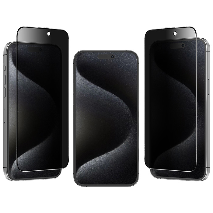 Защитное стекло Keephone Privacy Elite для iPhone 14 Pro (Антишпион)