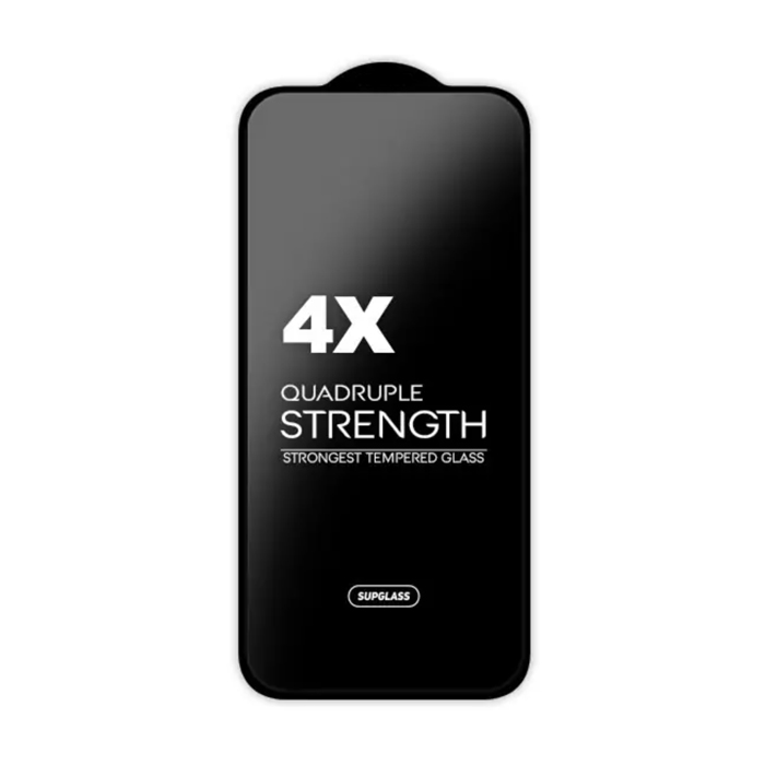 Защитное стекло Supglass 4X Quadruple Strength для iPhone 17 Pro Max, глянец