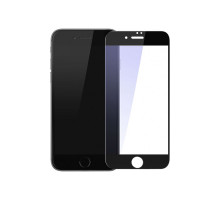 Защитное стекло Baseus Glass Film Blue Light (0.2mm) для iPhone 7 Plus/8 Plus, чёрные рамки