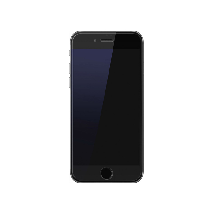 Защитное стекло Baseus Glass Film Blue Light (0.2mm) для iPhone 7 Plus/8 Plus, чёрные рамки
