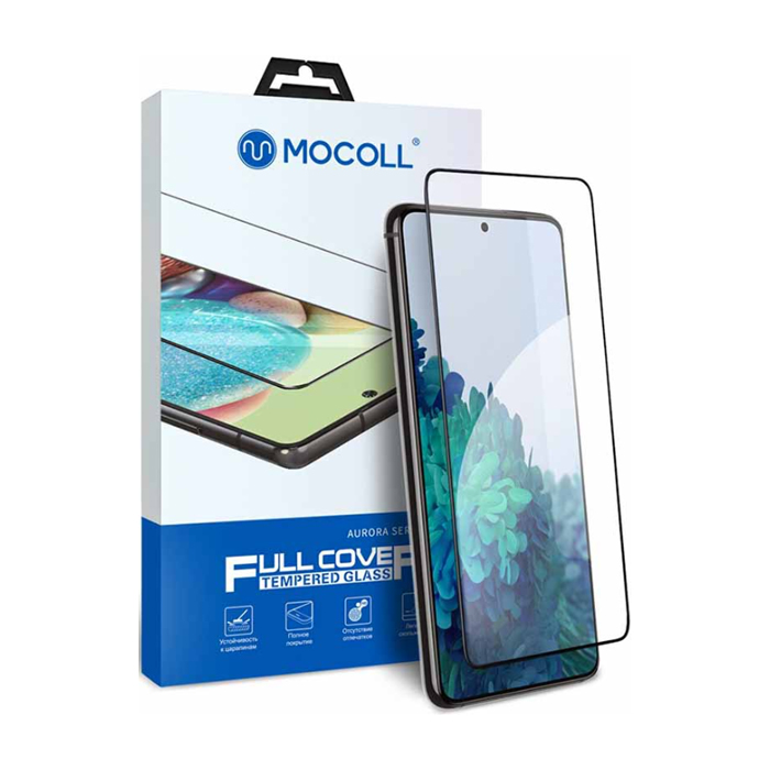 Защитное стекло Mocoll Aurora 2.5D Full Cover для Samsung Galaxy S21 Plus, глянец