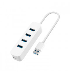 Разветвитель-хаб Xiaomi (4A1C) 4хUSB-A 3.0 + USB-C, белый