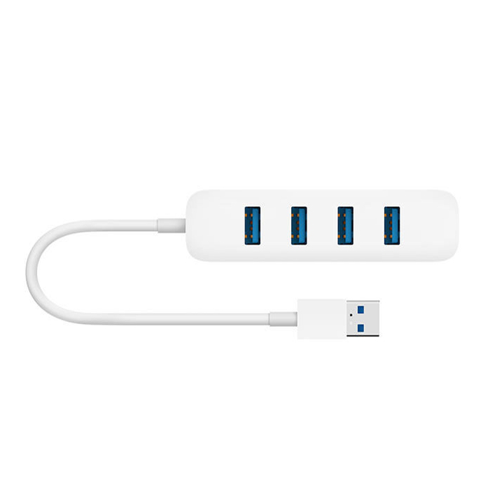 Разветвитель-хаб Xiaomi (4A1C) 4хUSB-A 3.0 + USB-C, белый